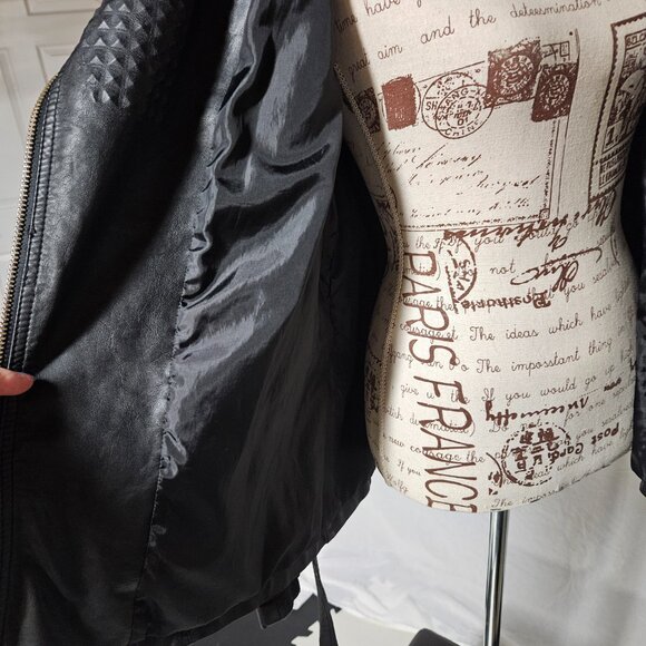 Faux Leather Jacket - Picture 7 of 9